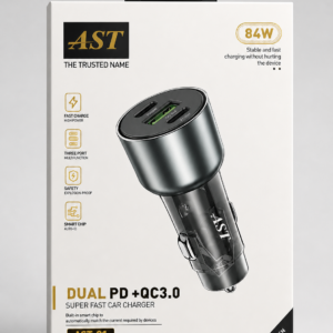 Dual PD 2.0+USB-QC  84W